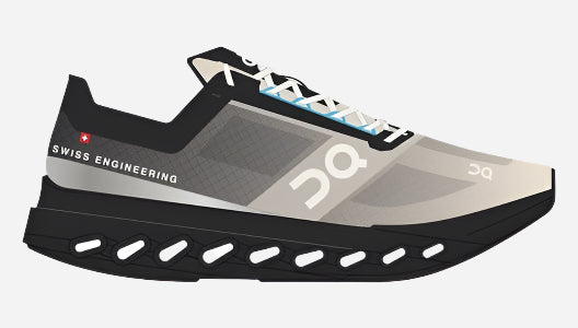 Giày Thể Thao Chạy Bộ Nữ On Running Cloudsurfer Next Wide - Đen