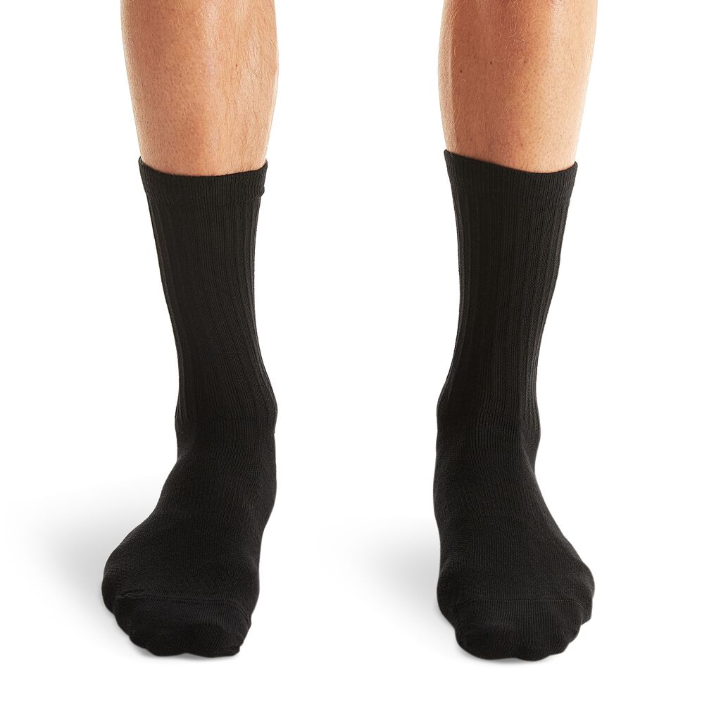 Vớ Thể Thao Unisex On Running Logo Sock 3-Pack ( 3 đôi ) - Đen
