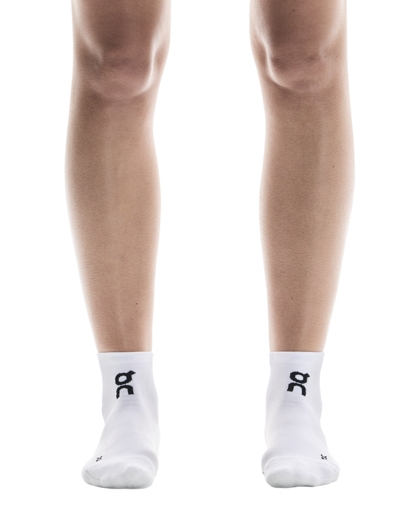 Vớ Thể Thao On Running Core Run Sock Mid 2P ( 2 đôi ) - Trắng
