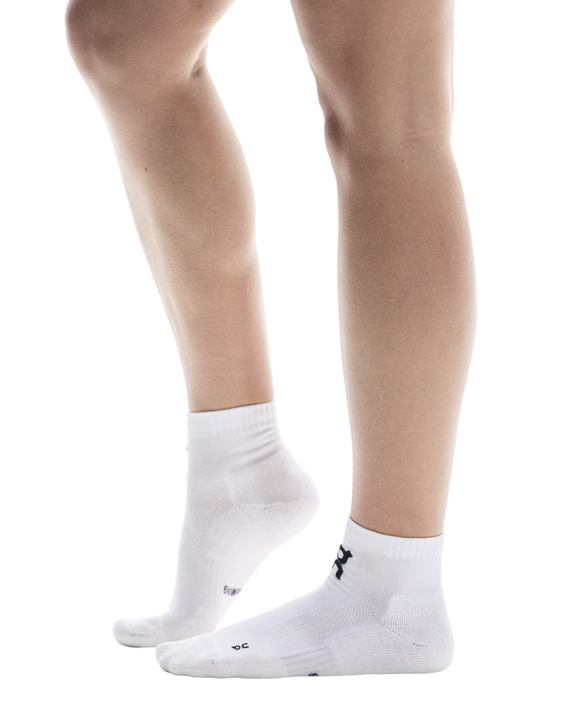 Vớ Thể Thao On Running Core Run Sock Mid 2P ( 2 đôi ) - Trắng
