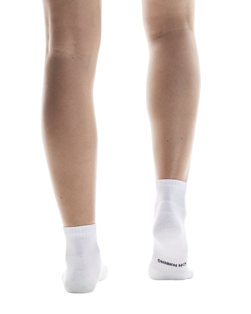 Vớ Thể Thao On Running Core Run Sock Mid 2P ( 2 đôi ) - Trắng