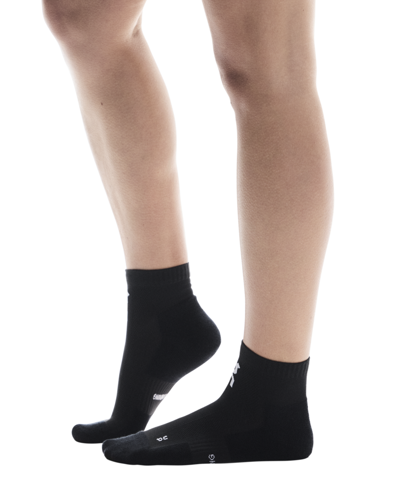 Vớ Thể Thao On Running Core Run Sock Mid 2P ( 2 đôi ) - Đen