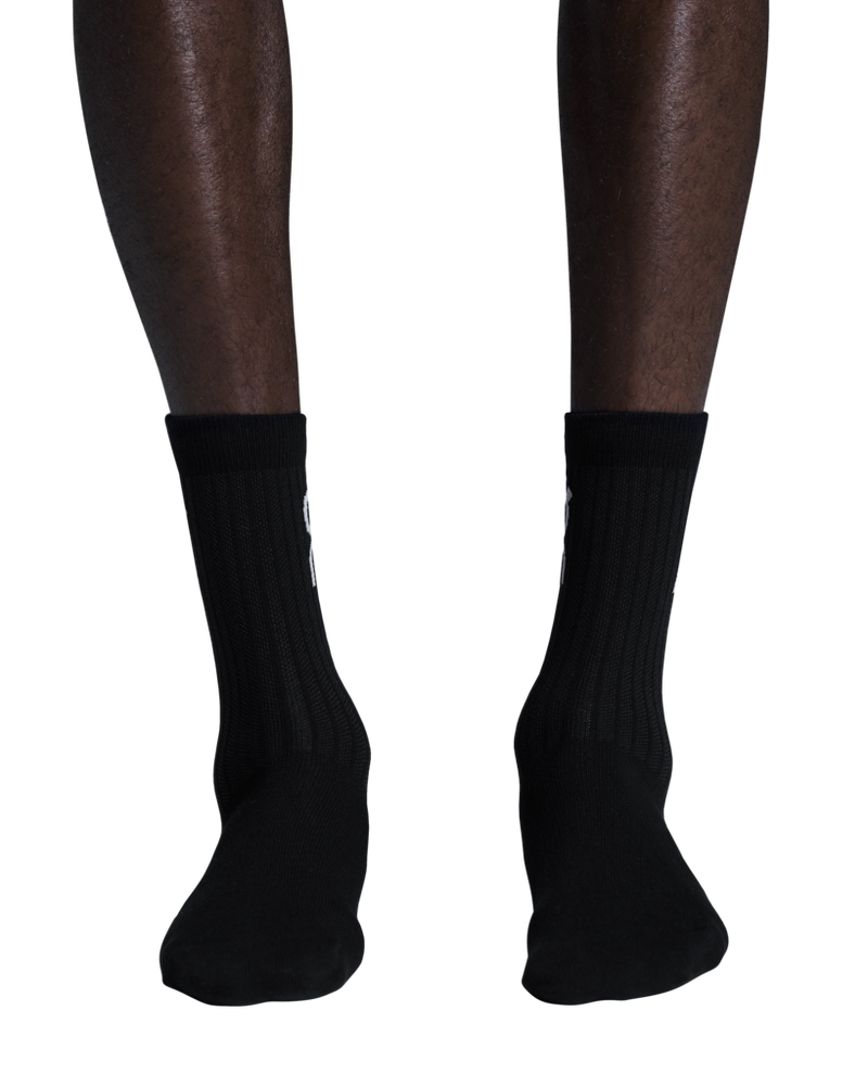 Vớ Thể Thao On Running Logo Sock High 3P ( 3 đôi ) - Đen