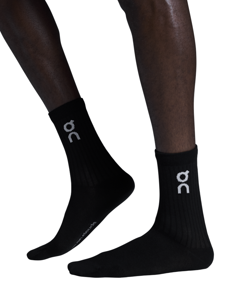 Vớ Thể Thao On Running Logo Sock High 3P ( 3 đôi ) - Đen