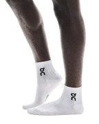 Vớ Thể Thao On Running Logo Sock Mid ( 3 đôi ) - Trắng