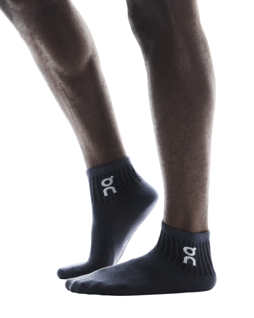Vớ Thể Thao On Running Logo Sock Mid 3P ( 3 đôi )