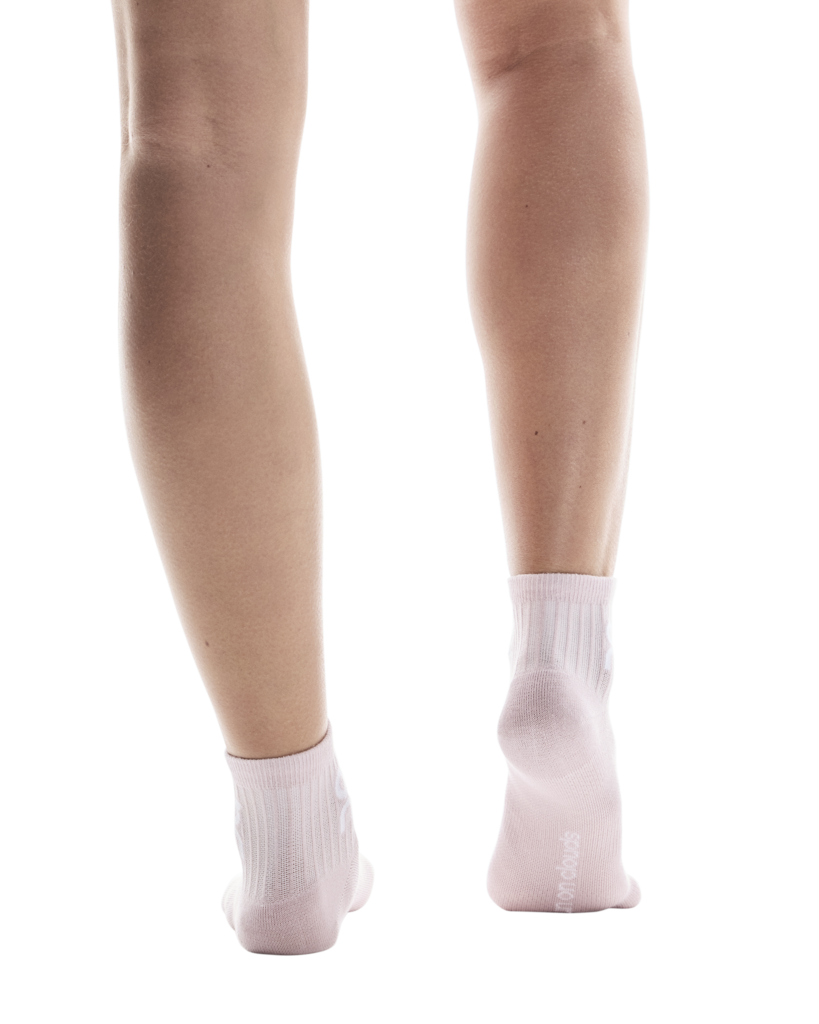 Vớ Thể Thao On Running Logo Sock Mid 3P ( 3 đôi ) - Hồng