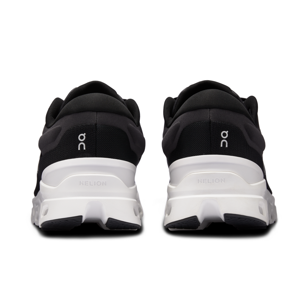 Giày Thể Thao Chạy Bộ Nam On Running Cloudstratus 3 Black Frost - Đen