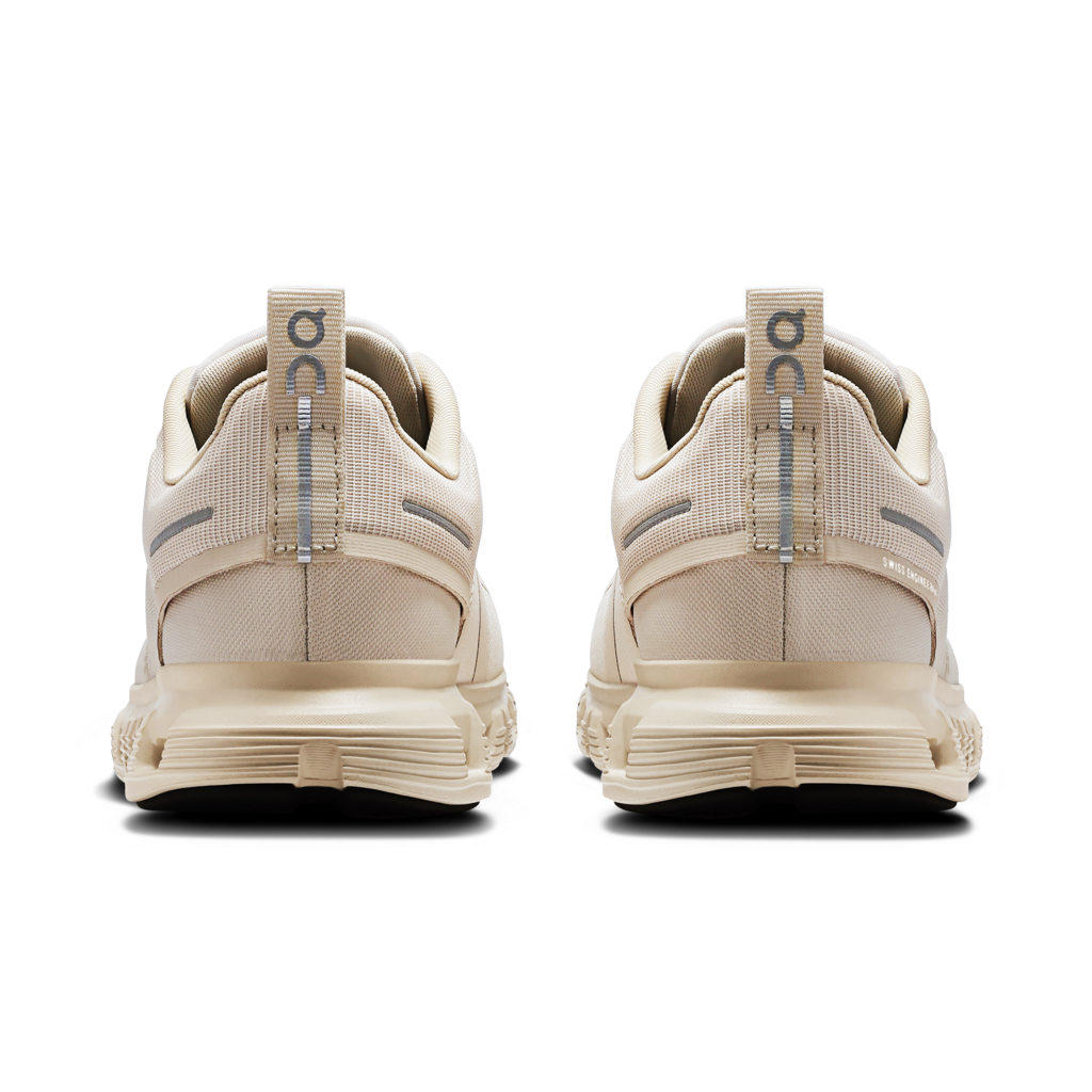 Giày Thể Thao Chạy Bộ Nữ On Running Cloud 6 Waterproof Pearl Cream